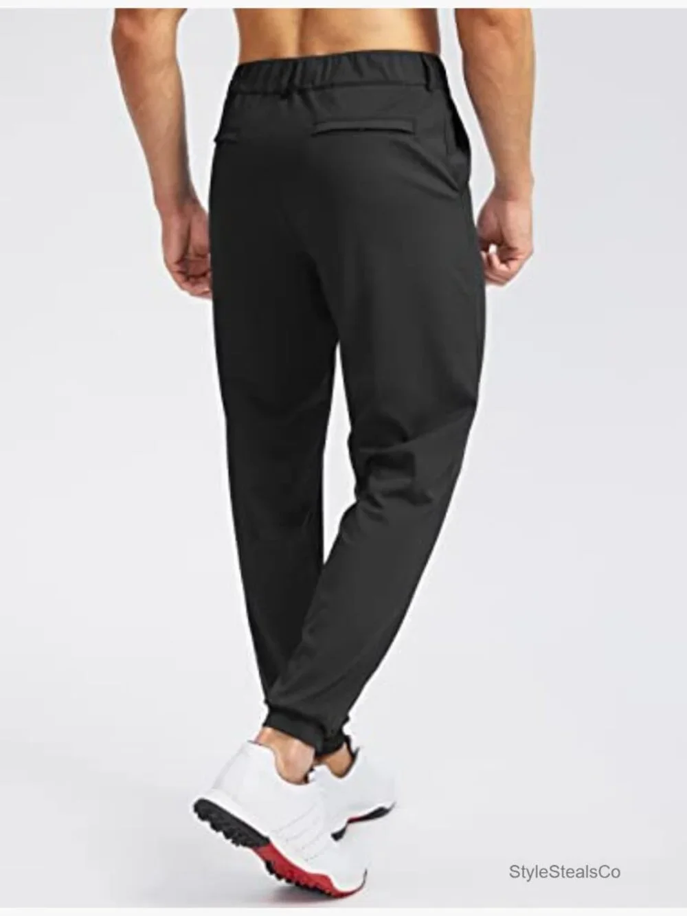 Men's Slim Fit Golf Joggers with 5 Pockets Stretch Pants for Work Travel